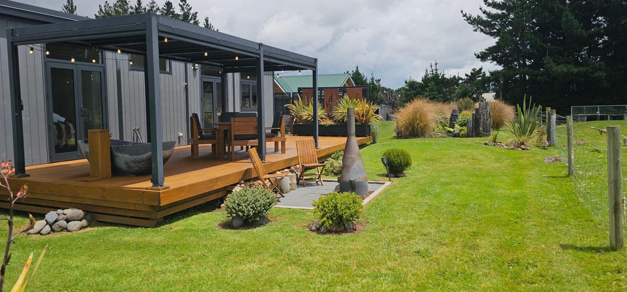Mangateitei Views - Rangataua Tiny Home Ohakune Exterior photo