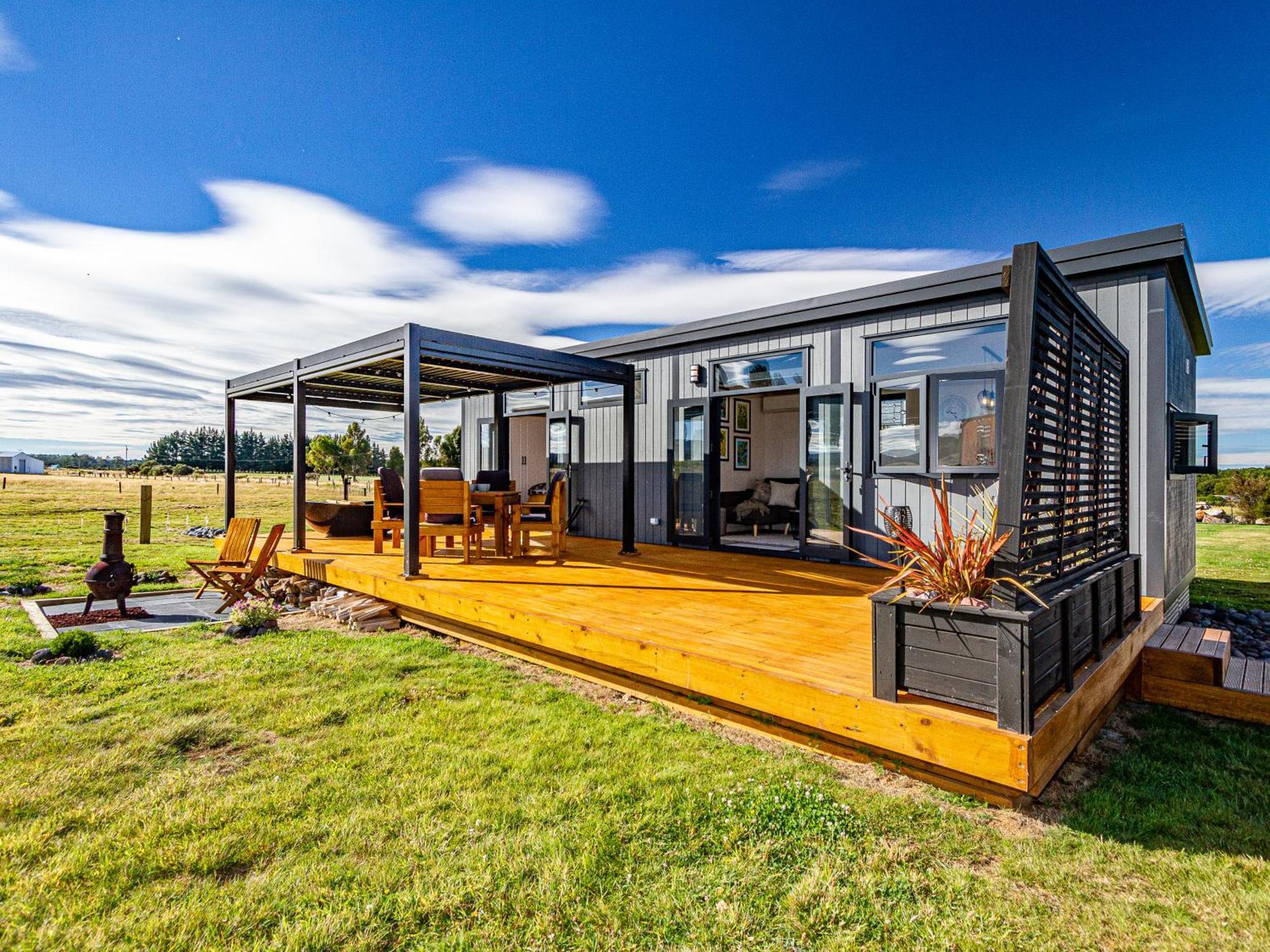 Mangateitei Views - Rangataua Tiny Home Ohakune Exterior photo