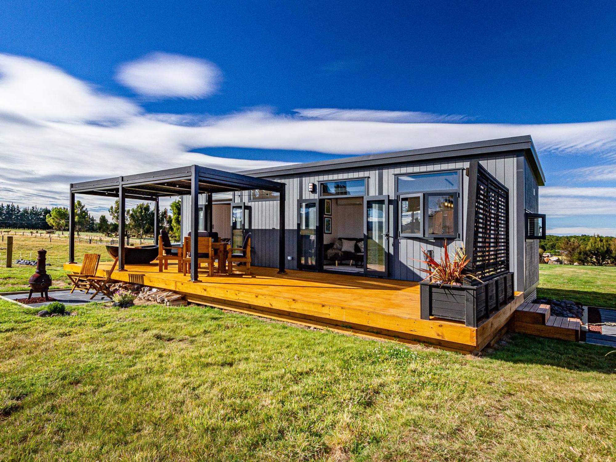 Mangateitei Views - Rangataua Tiny Home Ohakune Exterior photo